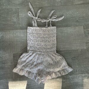 Flowers by Zoe floral romper 6X